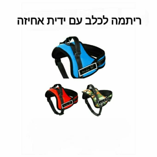 ריתמה מרופדת לכלב S